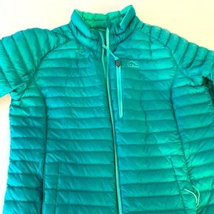 LL bean winter jacket girls XL 18